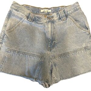 PacSun Blue Jean Shorts Relaxed Fit